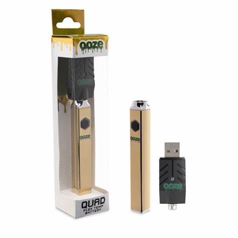 Ooze Quad Battery + Smart USB - Ruby Red