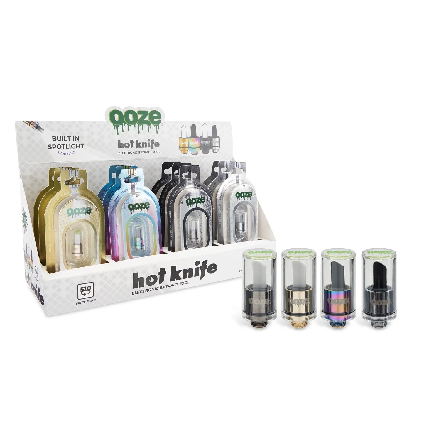 Ooze - Hot Knife 2.0 12ct Display - Assorted