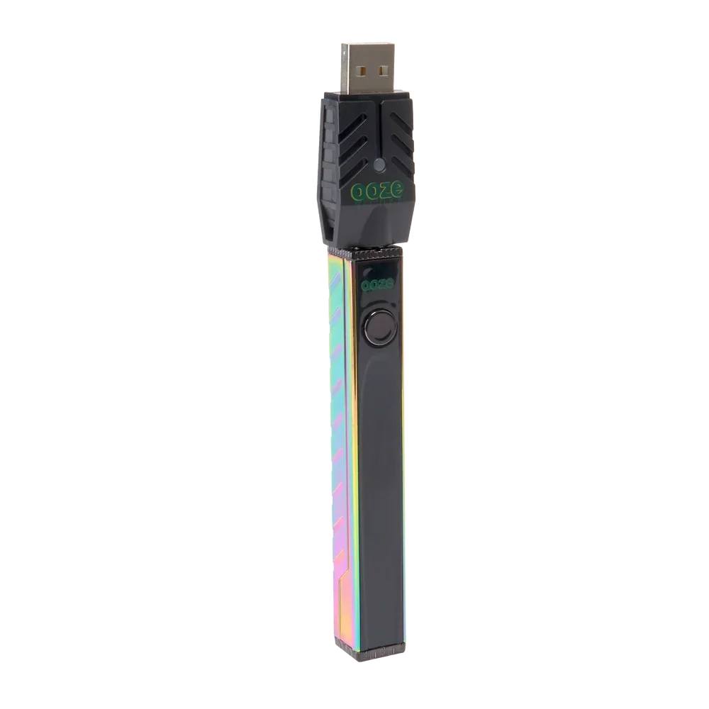 Ooze - Quad 2 - 500mAh Digital Square 510 Vape Batteries