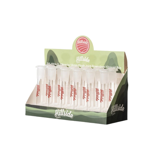 Hillside - Downstems - 4" 19mm to 14mm - 12ct +