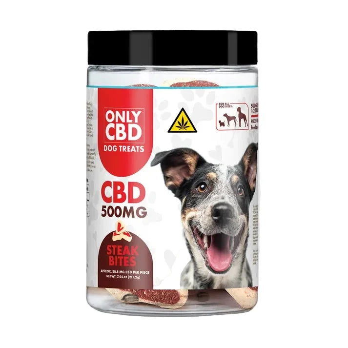 Only CBD - 500mg CBD Dog Treats - 50ct Jar