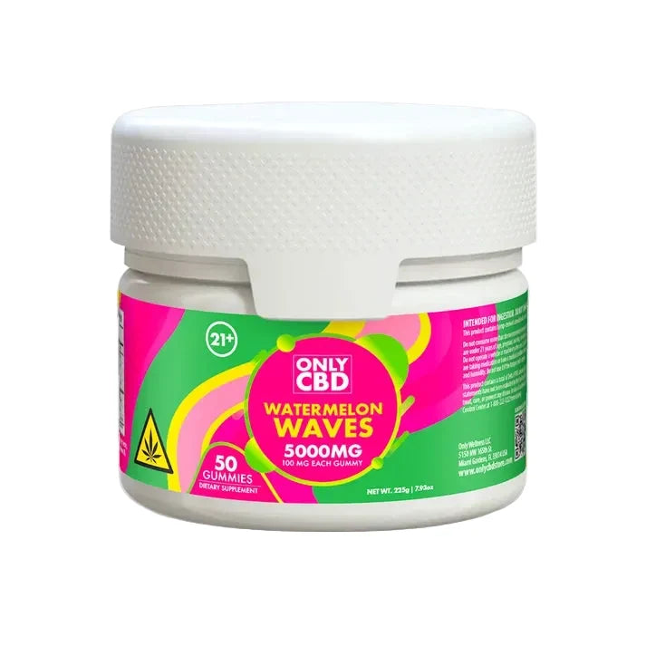 Only CBD - 100mg CBD Gummies - 50ct Jar