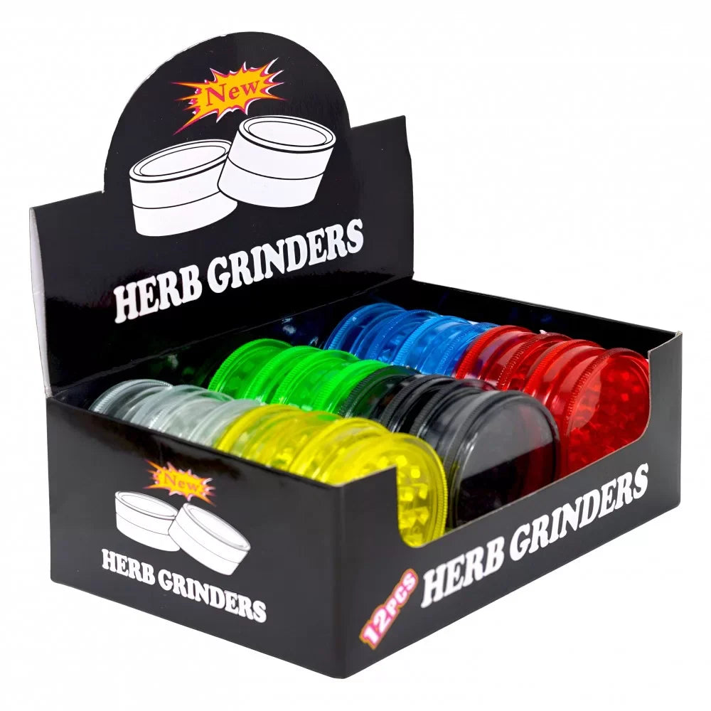 Grinders - Plastic - 12ct