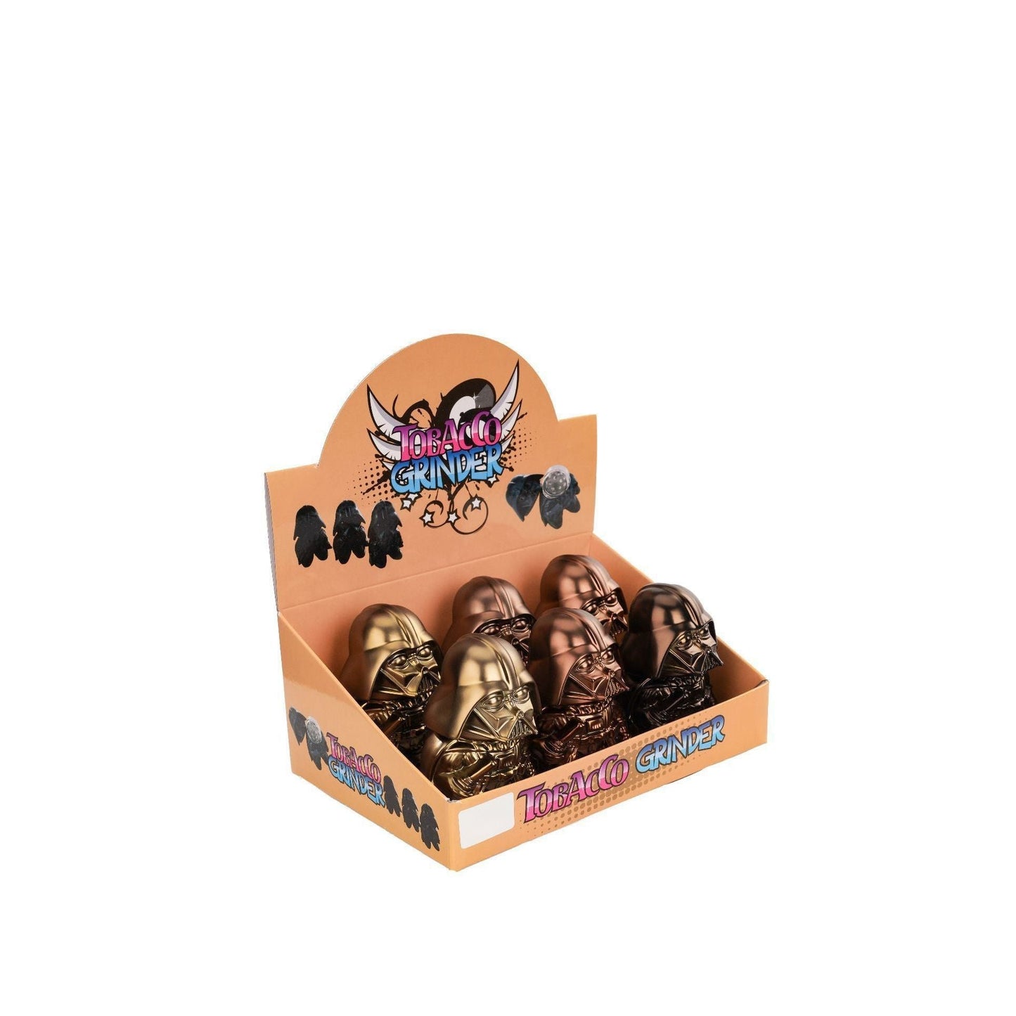 Grinders - 3pc 36mm Bronze Storm Trooper Leader Design - 6ct [ #16 ]