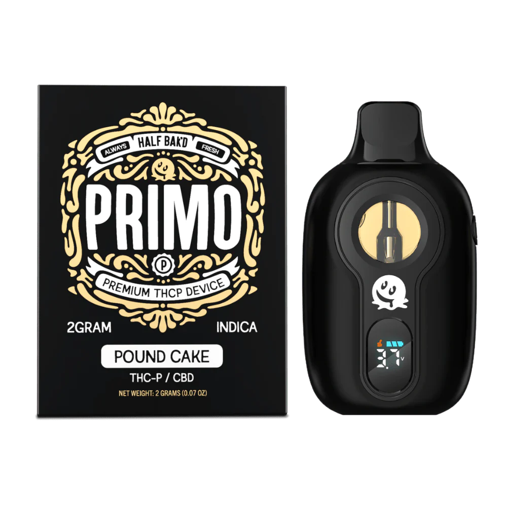 Half Bak'd - 2g Dispo - Primo THC-P - 5ct