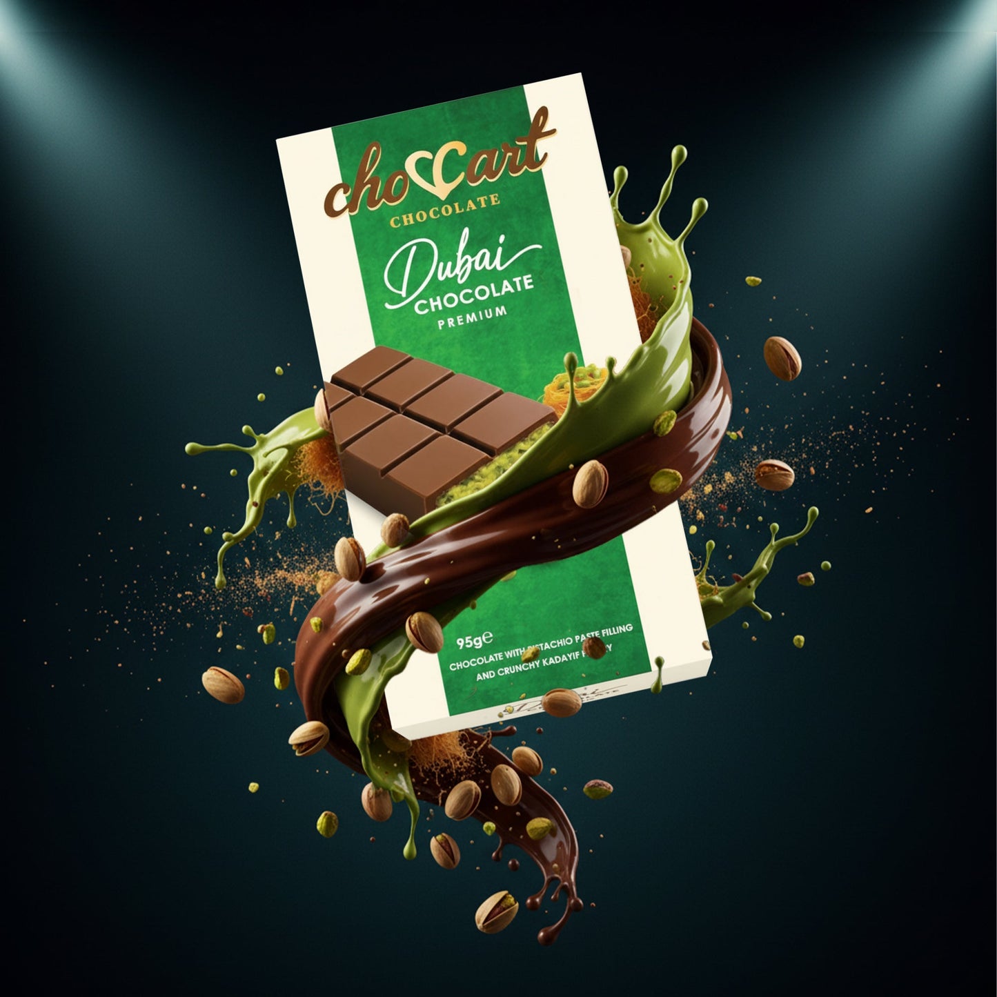 Choccart - Dubai Chocolate - 24ct