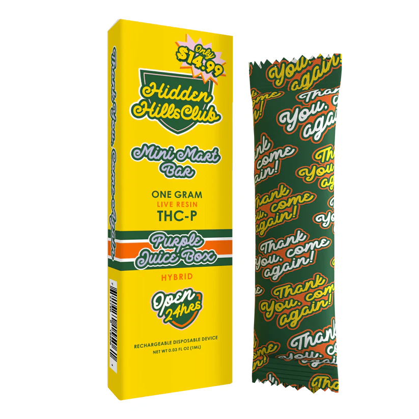 Hidden Hills - 1g Dispo - THC-P Mini Mart - 5ct