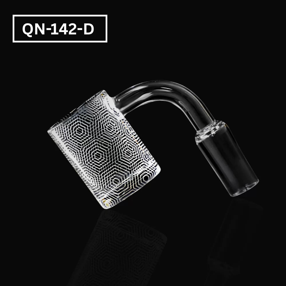 Banger - 14mm Sand Blasted Art - D