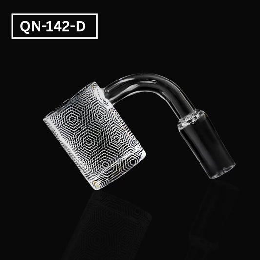 Banger - 14mm Sand Blasted Art - D