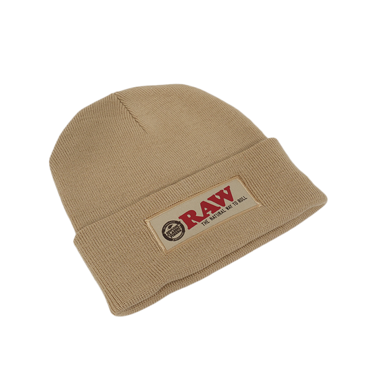 Raw Beanie - Tan