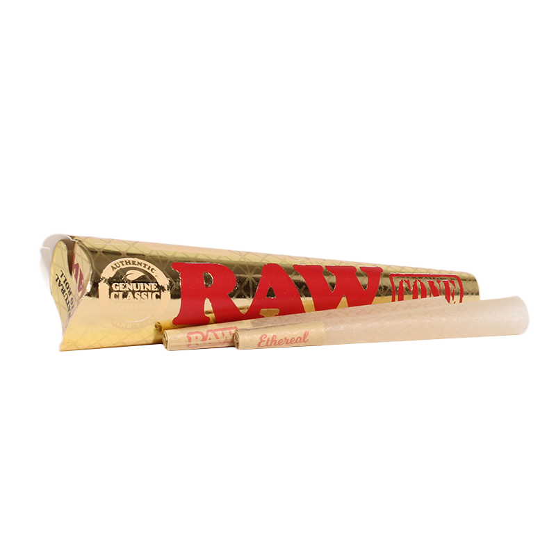 Raw Ethereal King Size Cones - 3pk - 32ct