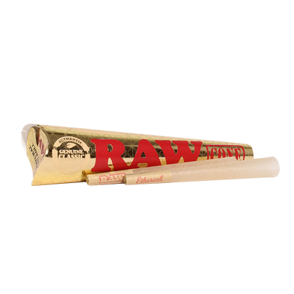 Raw Ethereal King Size Cones - 3pk - 32ct