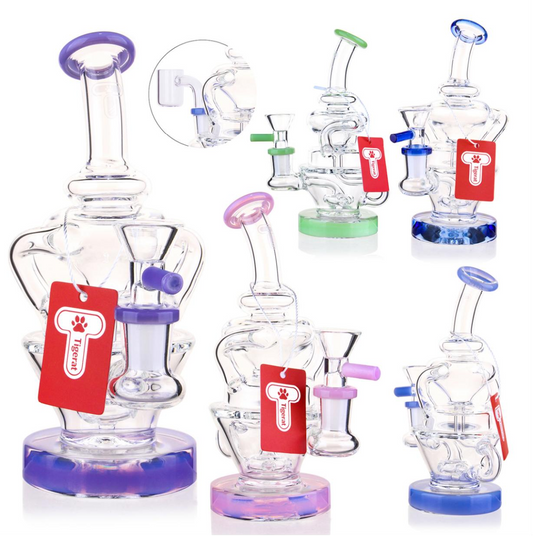 Tigerat - WP - 7" Double Chamber Recycler Dab Rig