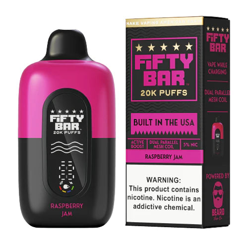 Fifty Bar Black 20k - 18ml - 5ct