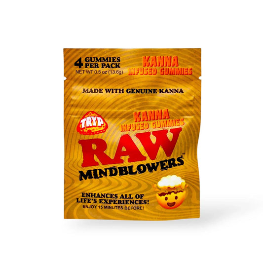 Raw Mindblowers - Tryp Kanna Infused Gummies - 4pk - 8ct