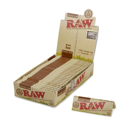 Raw - Papers - Organic - 1 1/4 - 50pk - 24ct