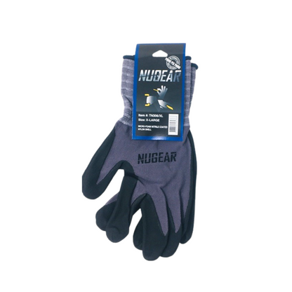 Nitrile Gloves - Gray / Black - 12ct