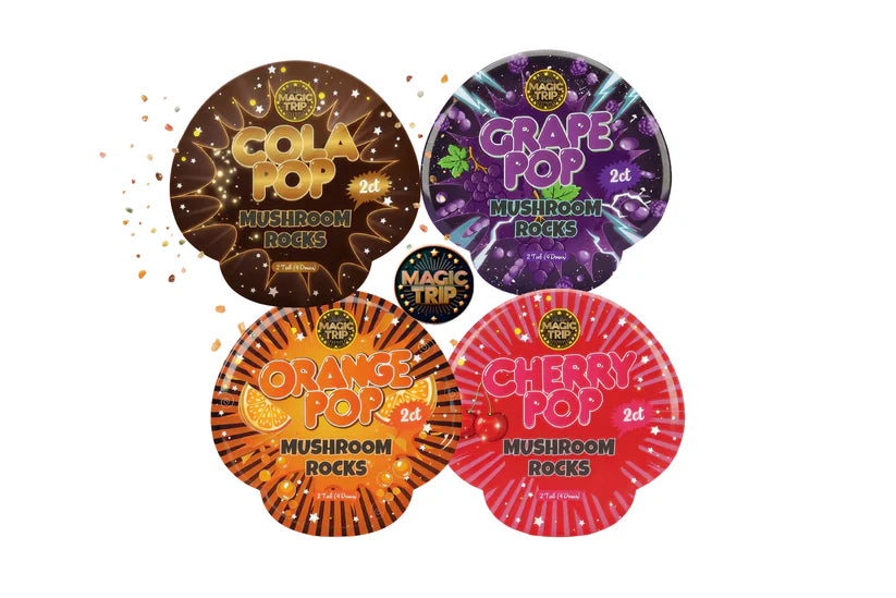 Magic Trip Mushroom Rocks - 2pk - 20ct
