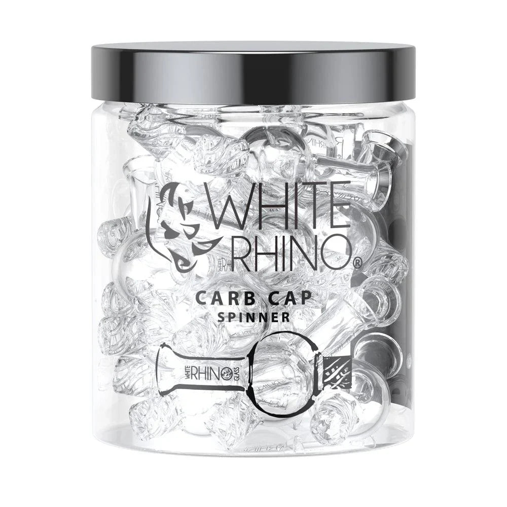 White Rhino - Carb Cap - Spinner - 15ct