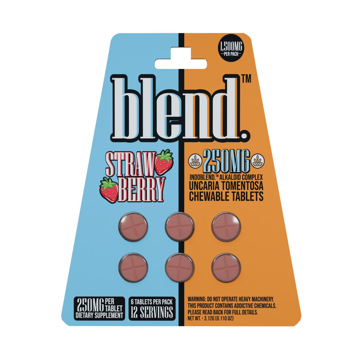 Blend - 250mg Botanical Tablets - 6pk - 5ct