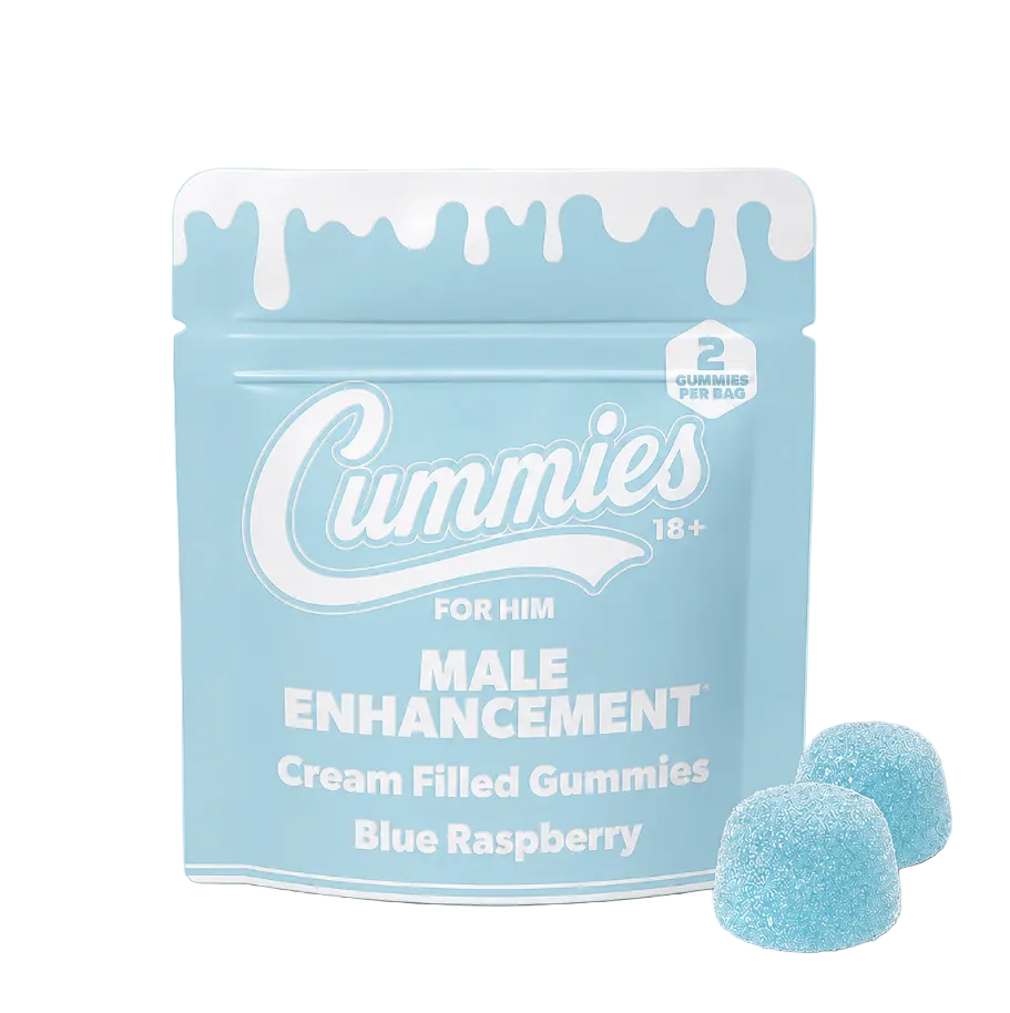 Cummies - Sexual Enhancement Gummies for Him - 2pk - 10ct - Blue Raspberry
