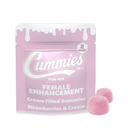 Cummies - Sexual Enhancement Gummies for Her - 2pk - 10ct - Strawberries & Cream