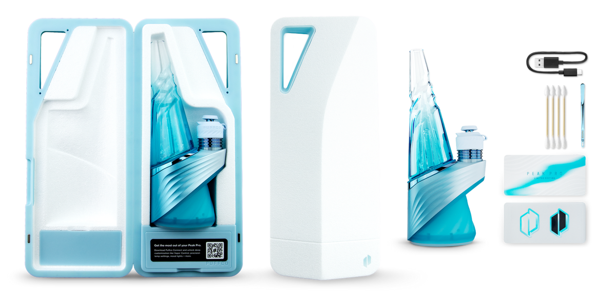 Puffco Peak Pro Kit w/ 3DXL - Limited Edition Glacier