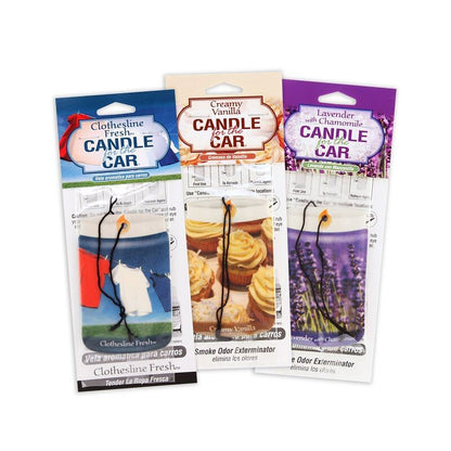 Smoke Odor Exterminator Car Air Freshener Display - Assorted Scents - 72ct