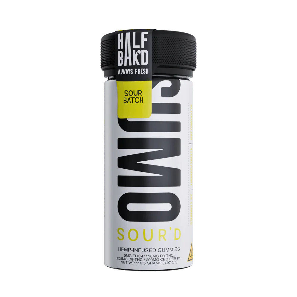 Half Bak'd Sumo Sour'd Gummies - 25pk | 6ct