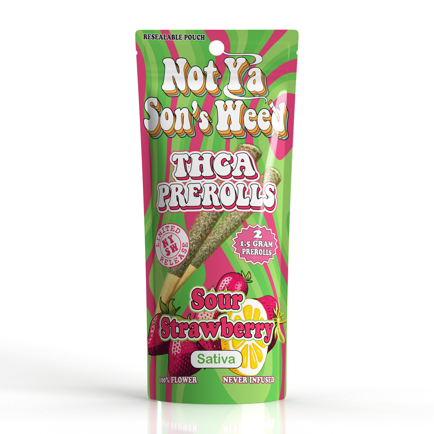 Not Ya Son's Weed - 1.5g THCA Pre-Rolls - 2pk - 10ct