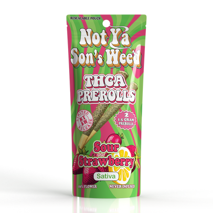 Not Ya Son's Weed - 1.5g THCA Pre-Rolls - 2pk - 10ct
