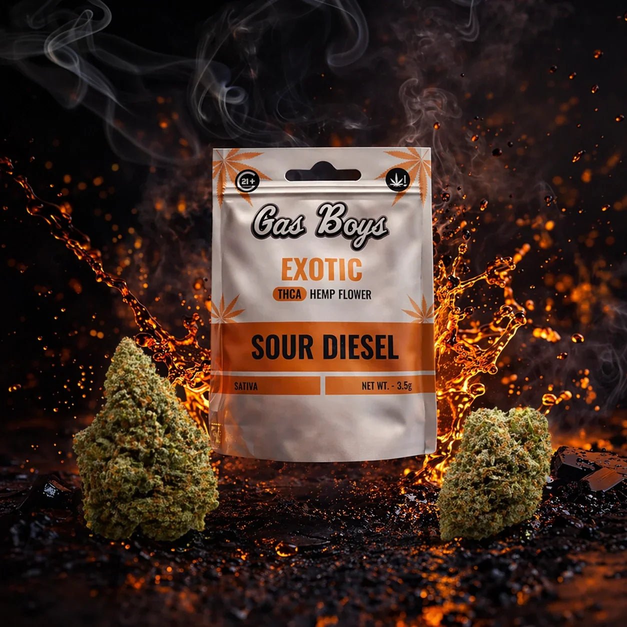 Gas Boys - 3.5g Exotic Flower - 8ct