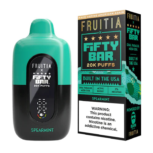 Fifty Bar x Fruitia 20k - 18ml - 5ct +