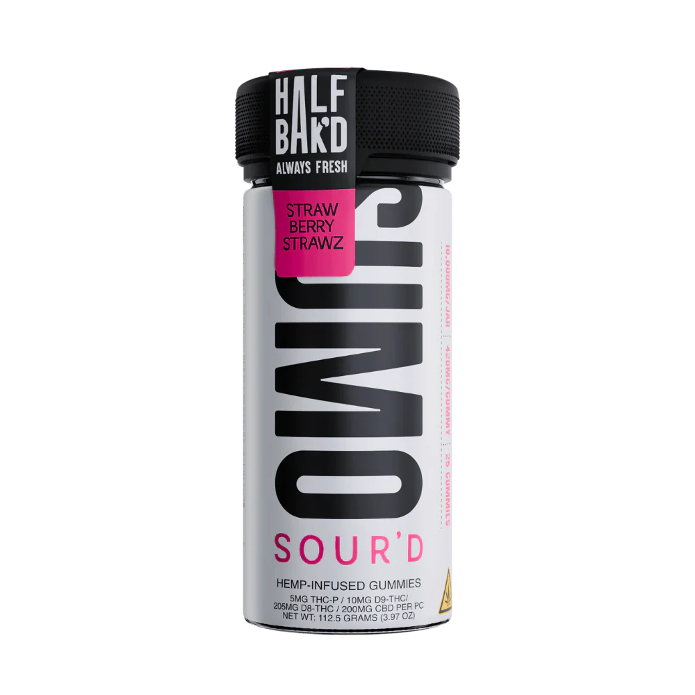 Half Bak'd Sumo Sour'd Gummies - 25pk | 6ct
