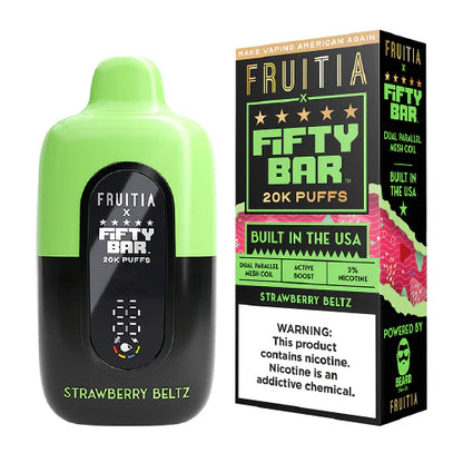 Fifty Bar x Fruitia 20k - 18ml - 5ct +