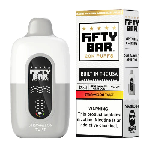 Fifty Bar White 20k - 18ml - 5ct