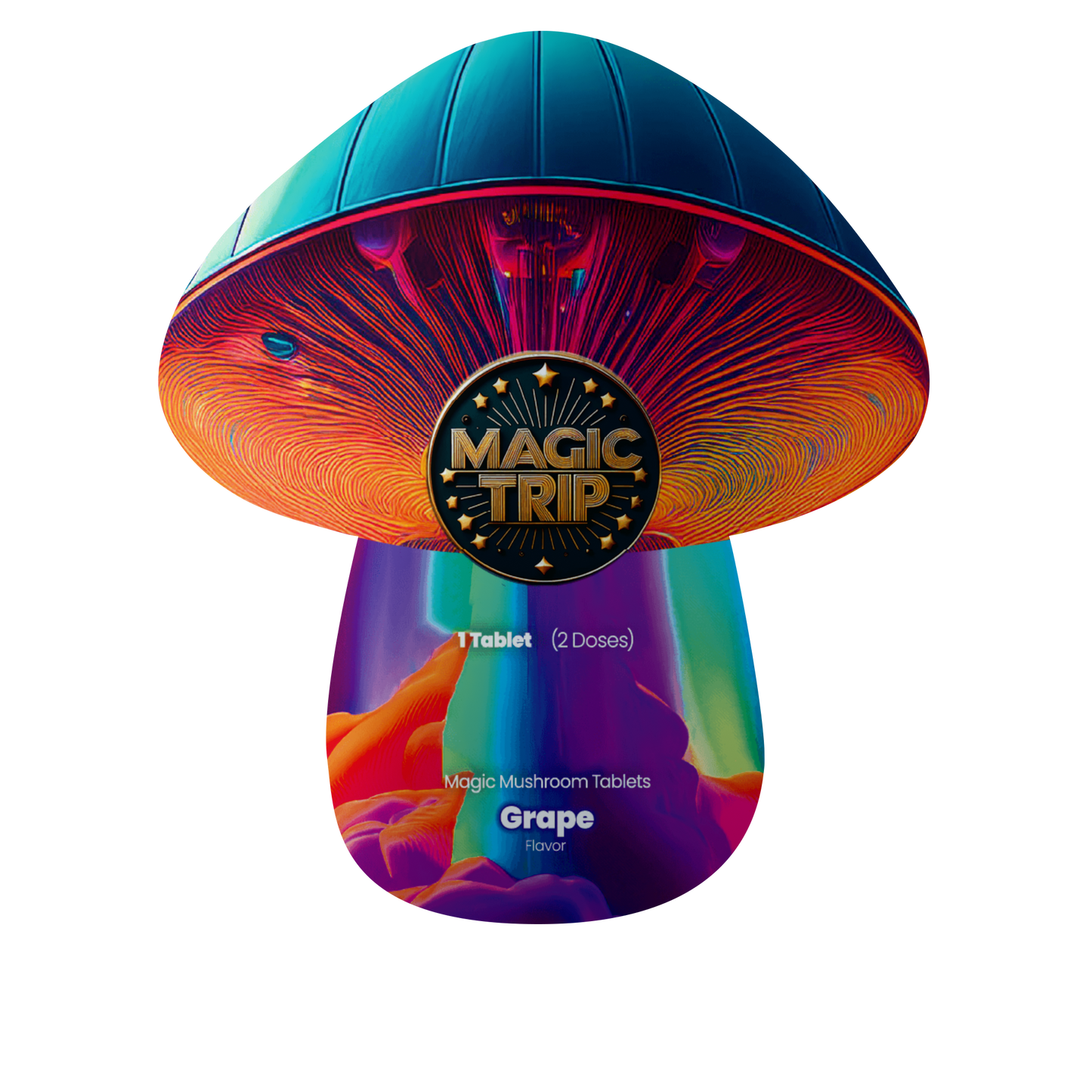 Magic Trip - 10mg Mushroom Tabs - 1pk - 30ct