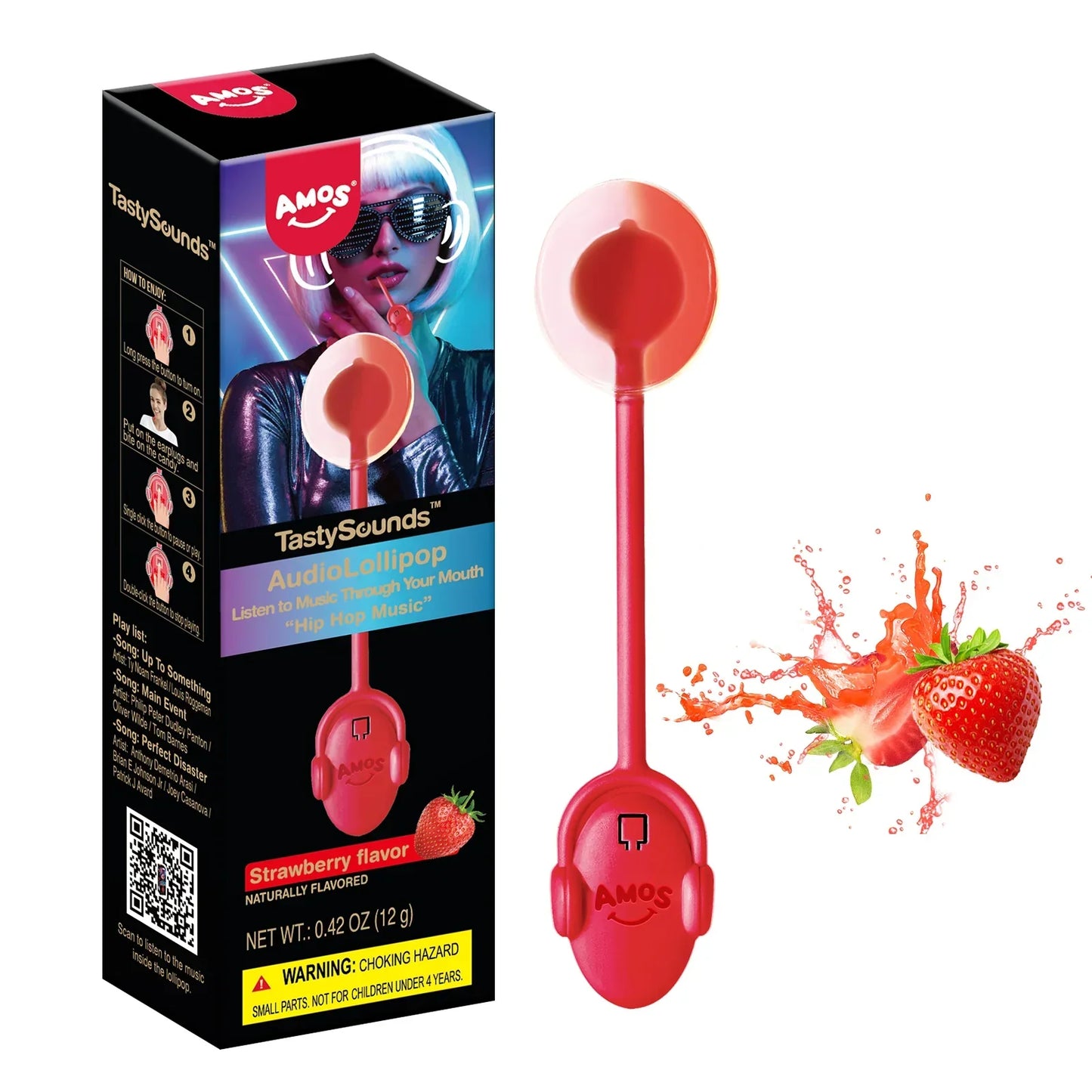Tasty Sounds Music Lollipop - 12ct
