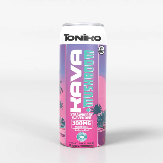 Toniko 300mg Kava Mushroom 12oz Seltzer