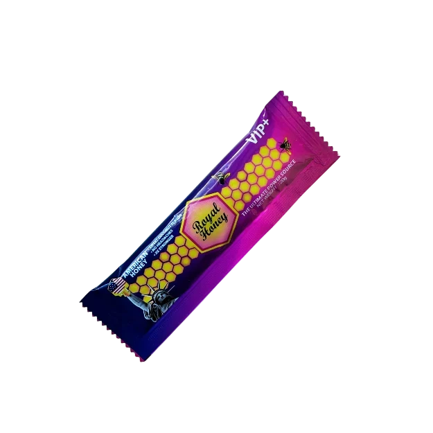 Royal Honey - Sexual Enhancement Honey Sachets - VIP+ America Edition - 12ct