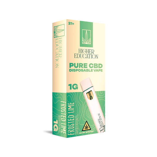 Higher Education - 1g Pure CBD Disposable - 5ct