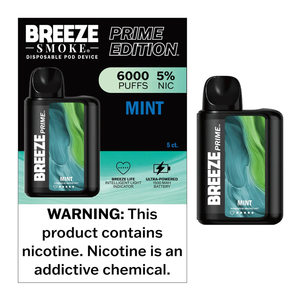 Breeze Prime 5% - 10ML - 5CT