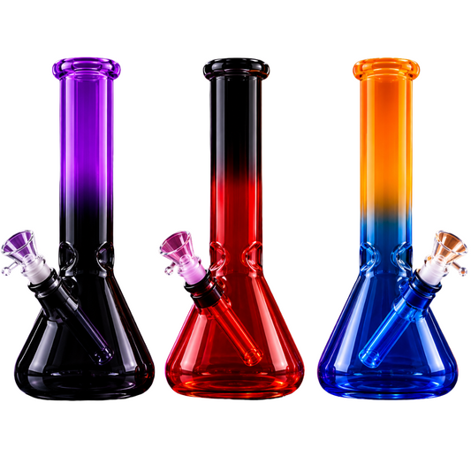 WP - 10" Two Tone Painted Water Pipe - Assorted Colors