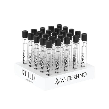 White Rhino - Chillum - 25ct - Silicone Cap