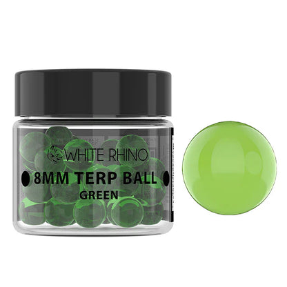 White Rhino - 8MM Terp Ball - 50ct - Assorted Colors