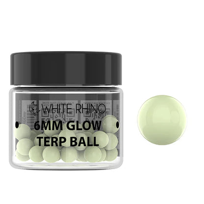 White Rhino - 6MM Terp Ball - 50ct - Assorted Colors