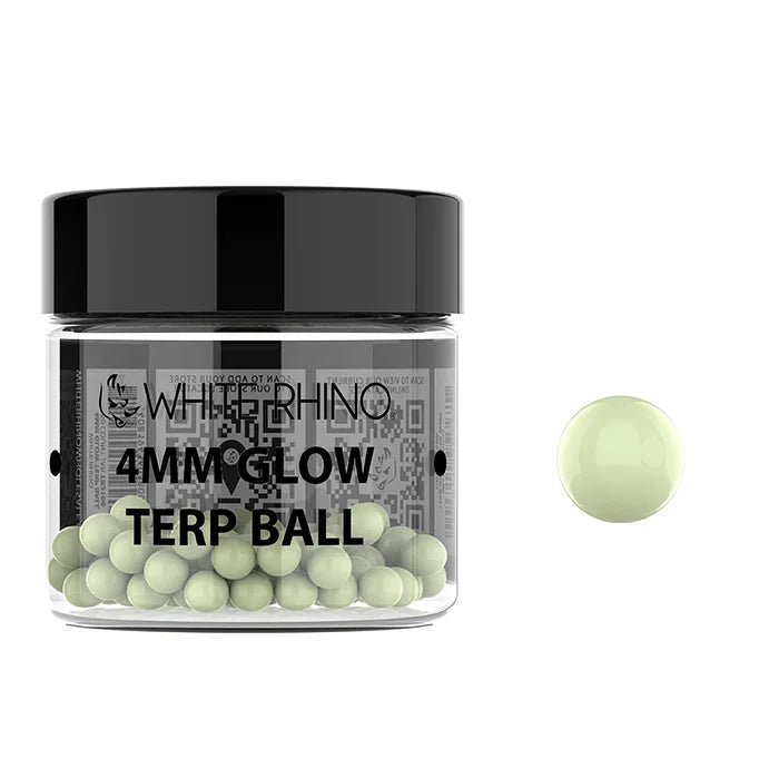 White Rhino - 4MM Terp Ball - 50ct - Assorted Colors