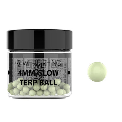 White Rhino - 4MM Terp Ball - 50ct - Assorted Colors