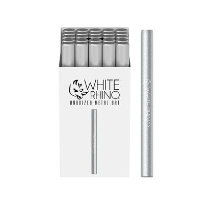 White Rhino - Bat - 25ct - Anodized Metal