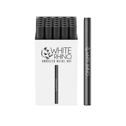 White Rhino - Bat - 25ct - Anodized Metal
